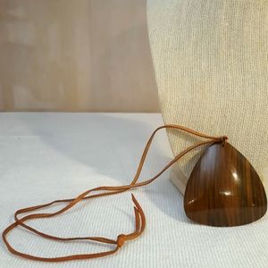 3/$15 Wood pendant